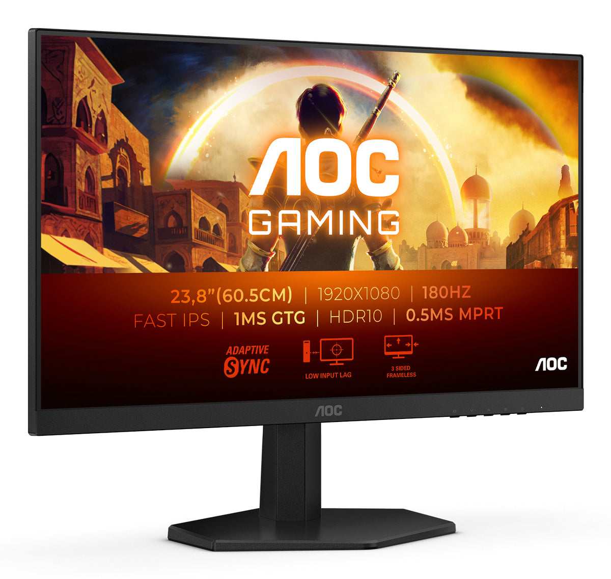 Écran gaming AOC 24G42E 24" 180Hz Full HD HDR10