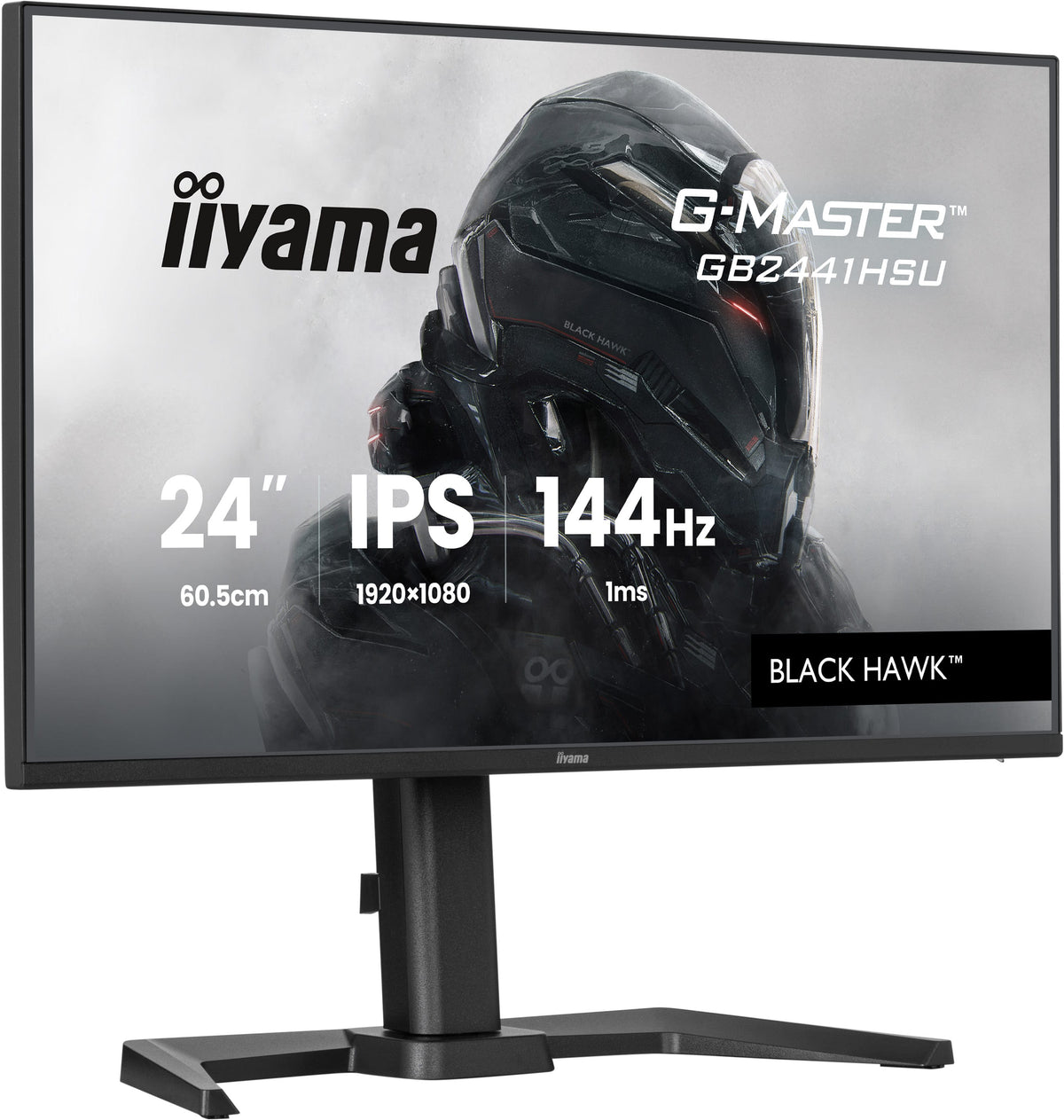 Écran Gaming IIYAMA 24" Full HD 144Hz IPS Noir