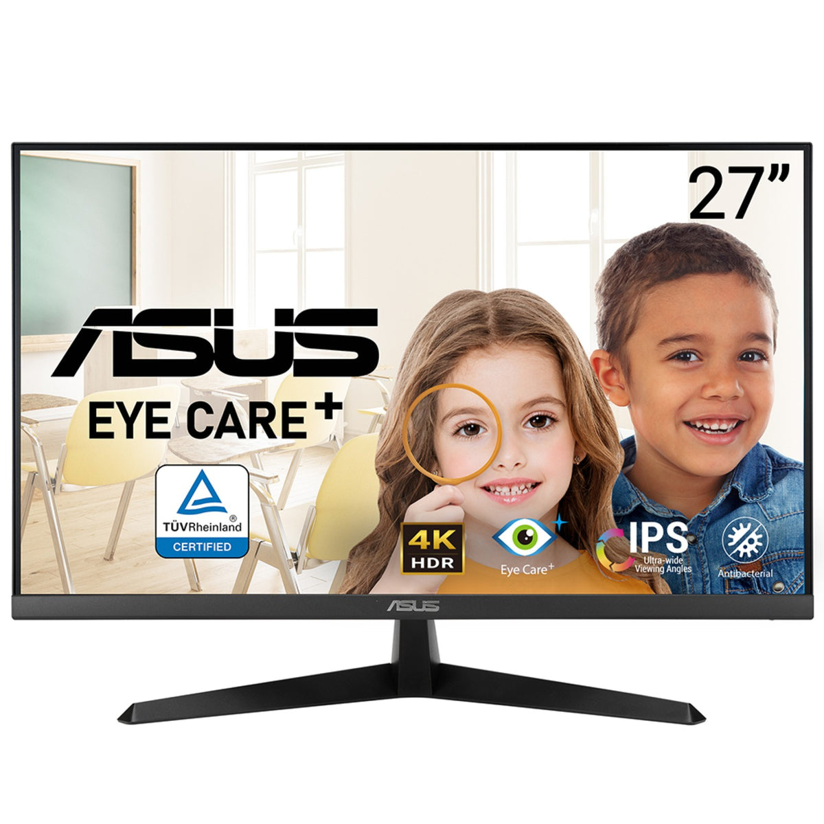 Écran ASUS 27" 4K UHD - VY27UQ - 60Hz - IPS - HDR10