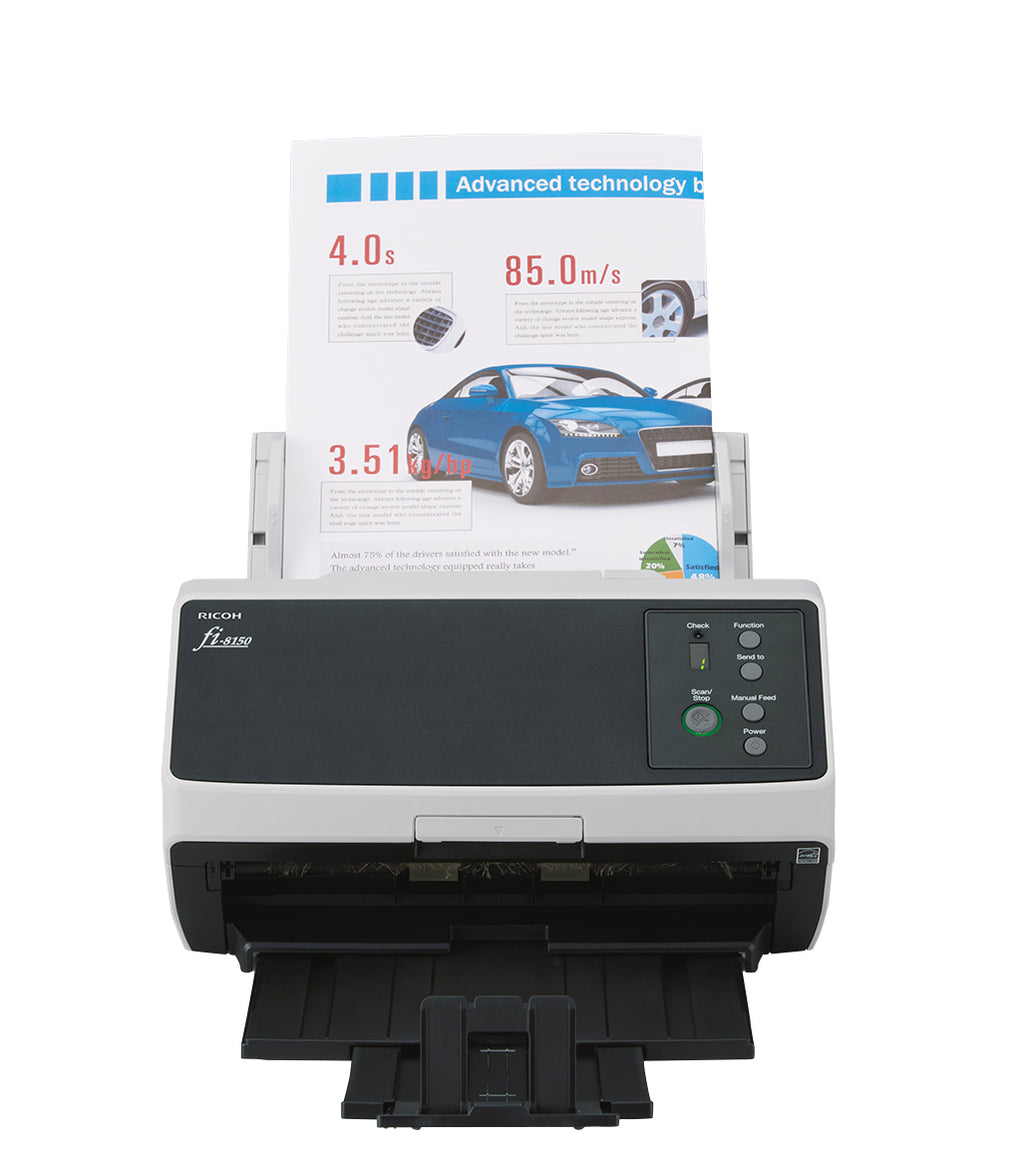 Ricoh fi-8150 Scanner - 50 ppm - 600 dpi - Recto-verso