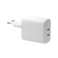 Adaptateur secteur 20W PD/PPS 2xUSB-C blanc Europe