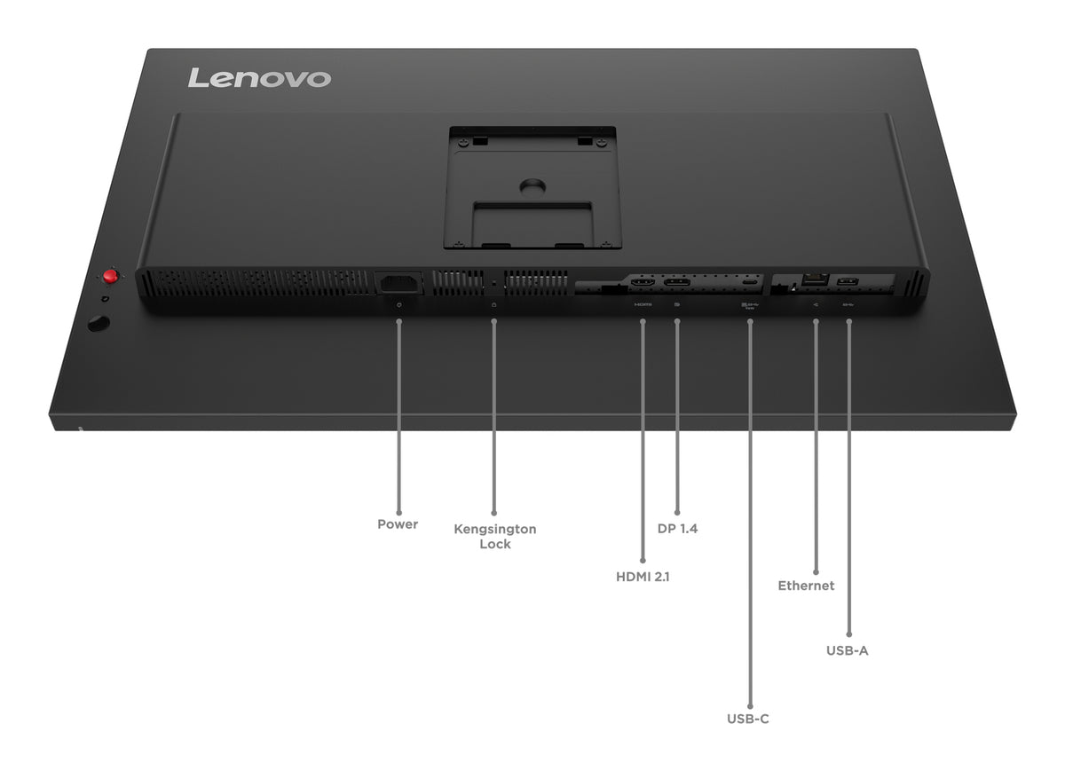 Écran LED Lenovo 27" 4K IPS - 3840x2160 - HDR 10