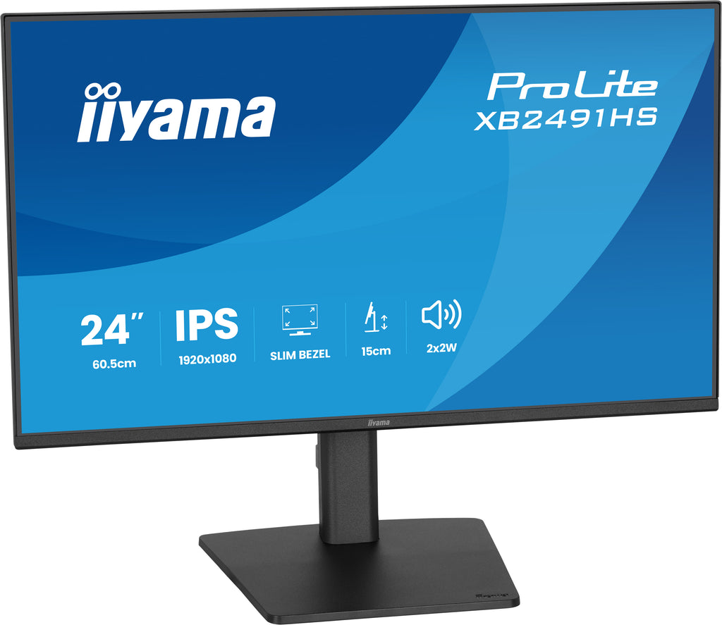 Écran LED IIYAMA 24" Full HD 120Hz - ProLite XB2491HS-B1