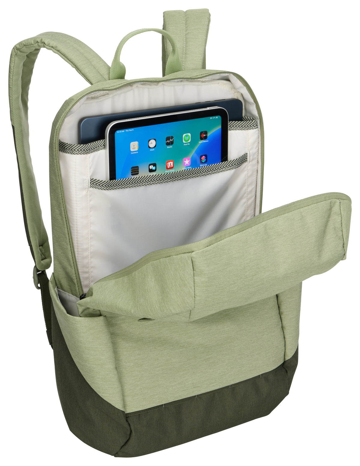 Sac à dos Thule Lithos 16" vert calme - Protection pro