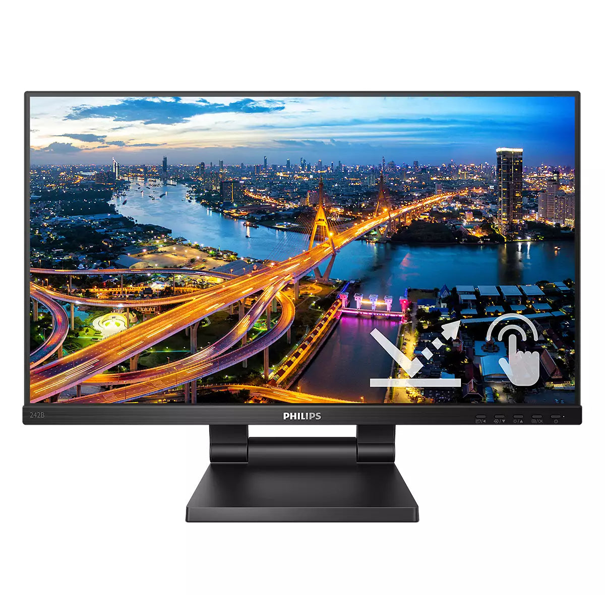 Philips 242B1TC Écran Tactile 24" Full HD - Achetez en Ligne