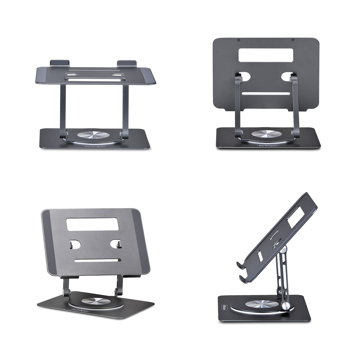 Support PC portable 360° argent StarTech - Bureau ergonomique
