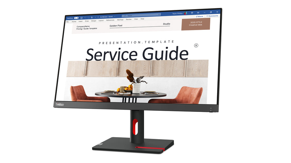Écran LED Lenovo ThinkVision S24i-30 24" Full HD IPS
