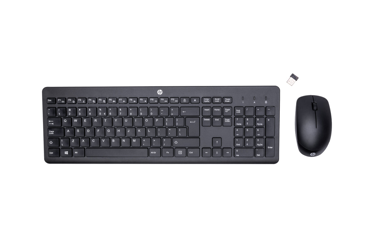 HP 230 WLS Combo Clavier-Souris sans Fil - Efficacité