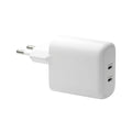Adaptateur secteur 30W 2xUSB-C blanc Europe DBRAMANTE1928