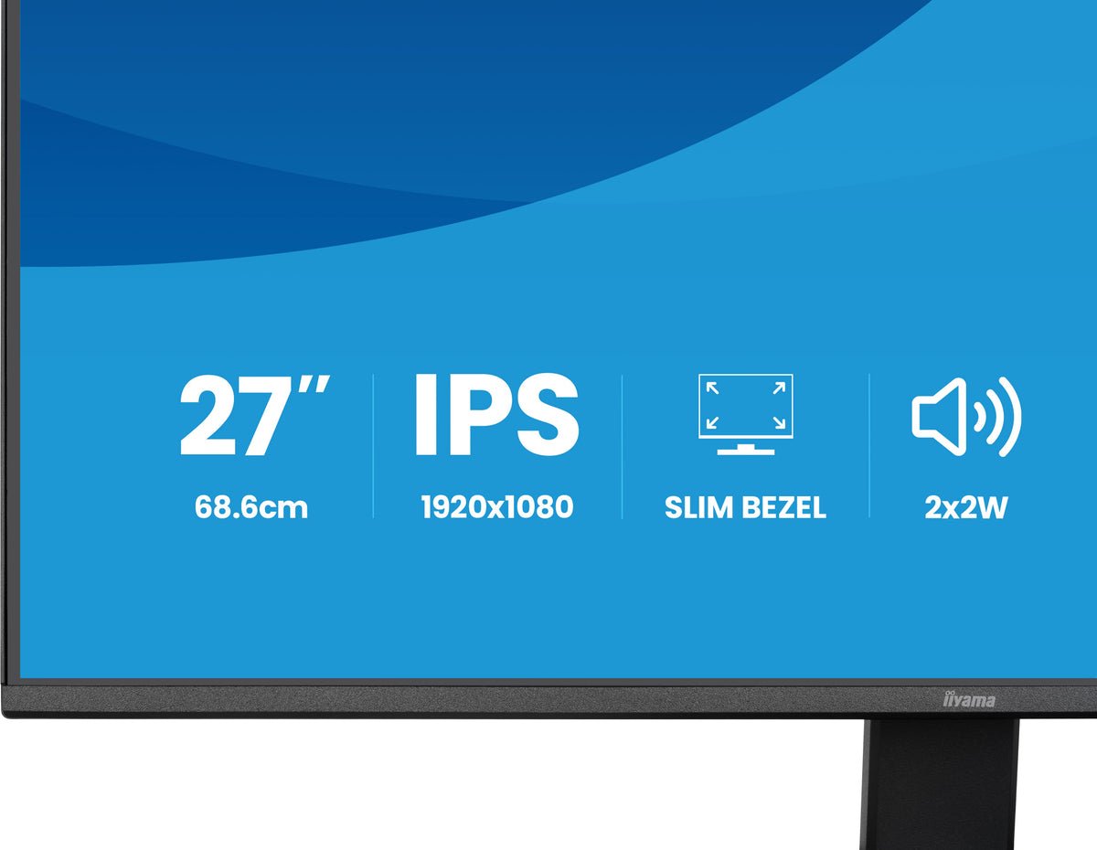 Écran LED IIYAMA 27" Full HD 120 Hz - ProLite X2791HS-B1