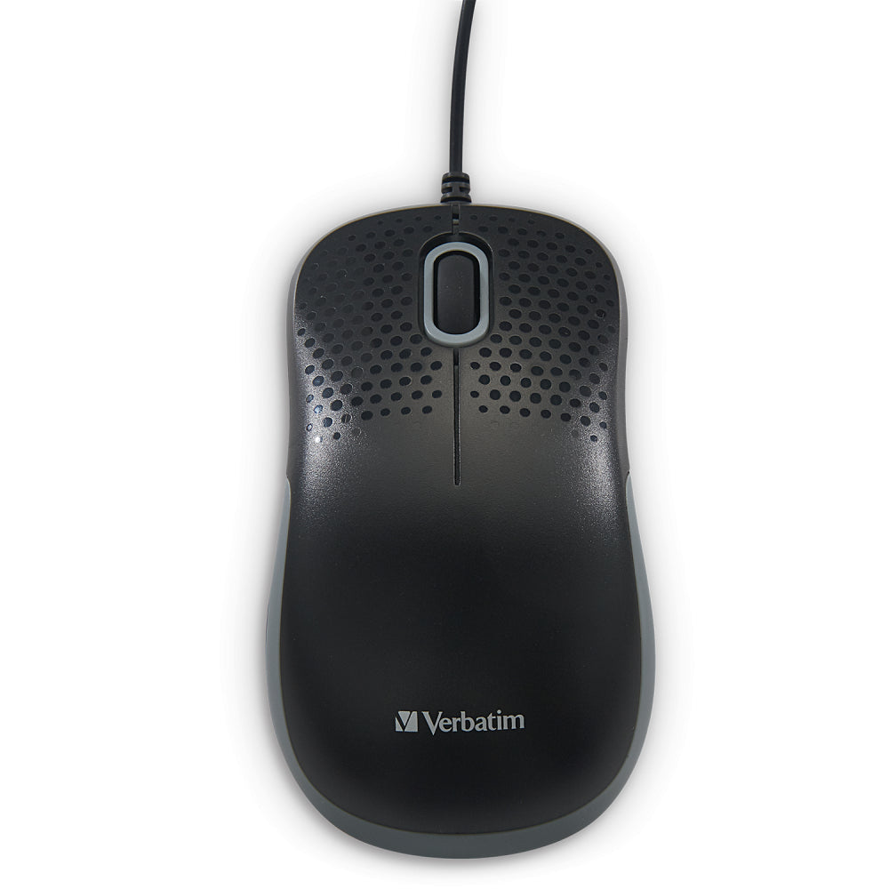 Souris filaire Verbatim Silent Optical - 3 boutons USB