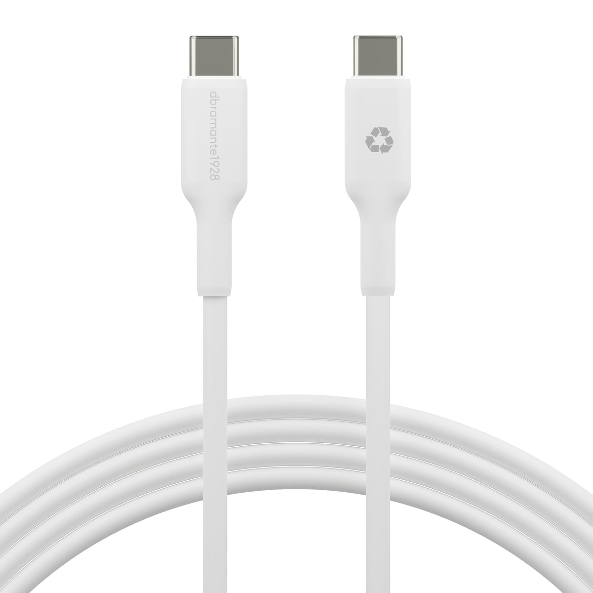 Câble USB-C vers USB-C 2m blanc - DBRAMANTE1928