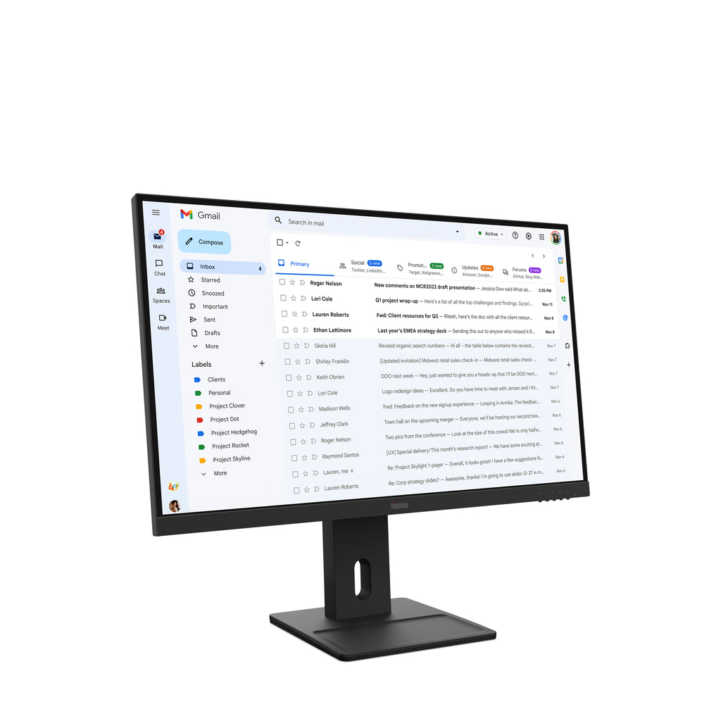 Écran Lenovo ThinkVision E27-40 27" Full HD IPS - Offre