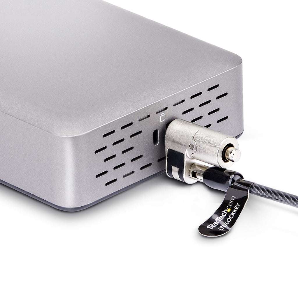 Station d'accueil USB4/Thunderbolt 4 - 2x HDMI 4K - 2.5GbE - 180W