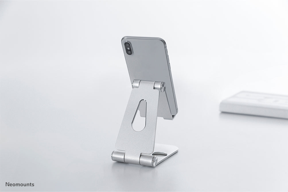 Socle téléphone portable argent Neomounts DS10-160SL1