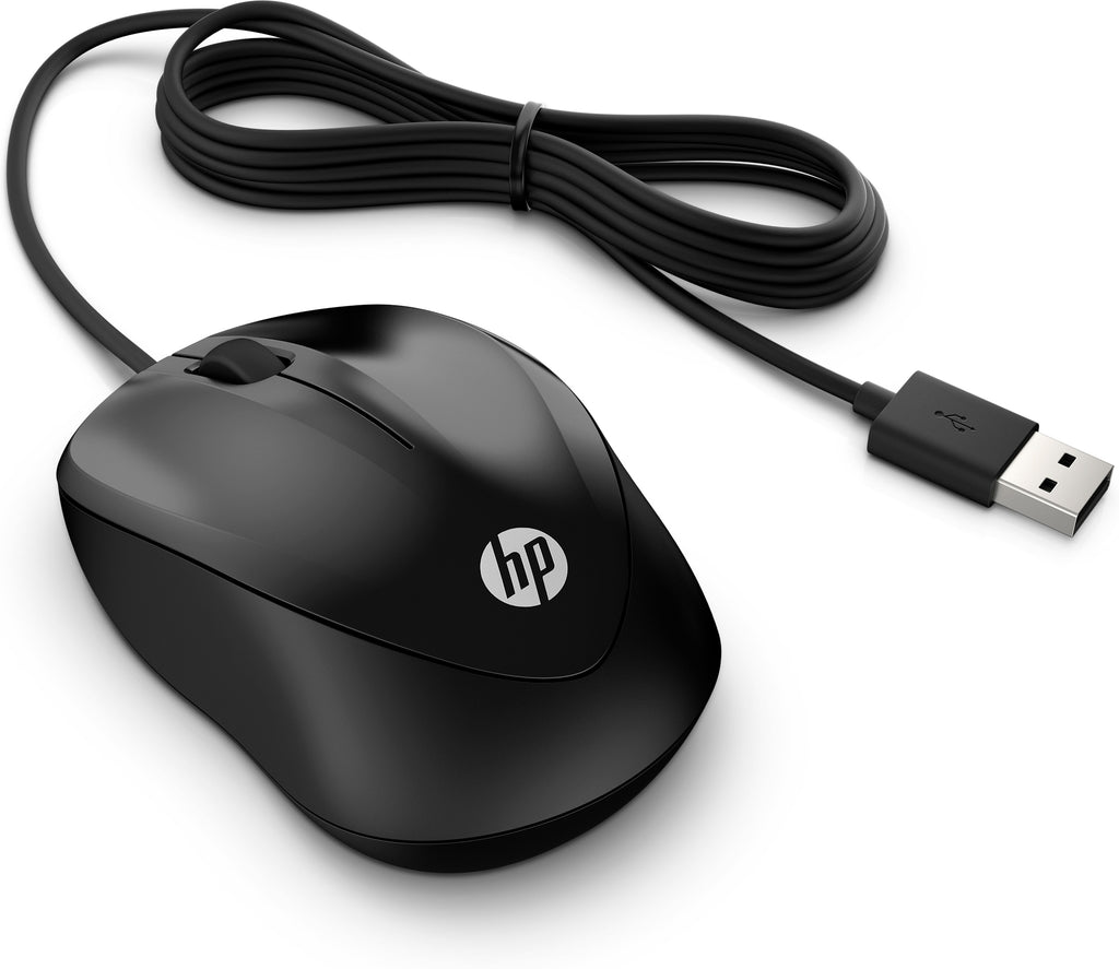 Souris HP 1000 filaire USB noir pour Pavilion 24/27/32/590/595