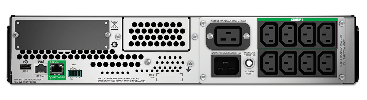 Onduleur APC Smart-UPS SMT 2200VA rack-montable 2U