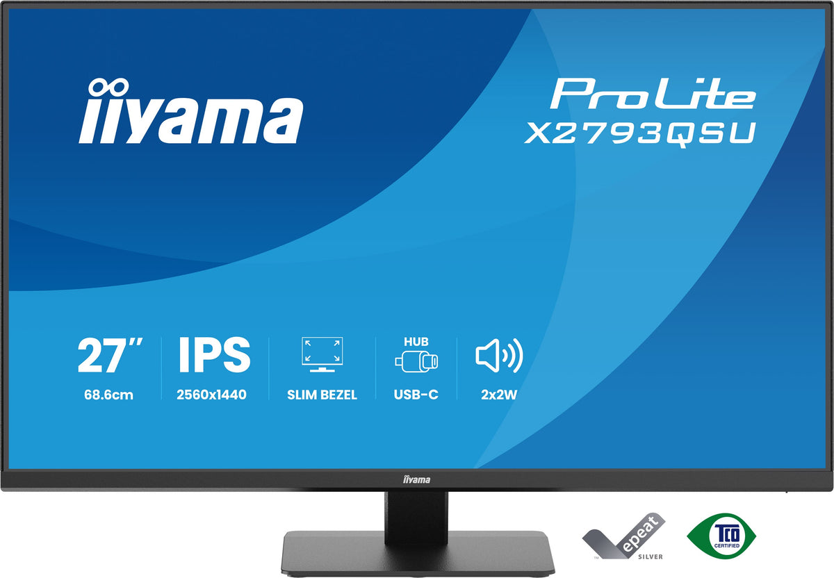 IIYAMA ProLite X2793QSU-B1 Écran 27" QHD 75Hz IPS