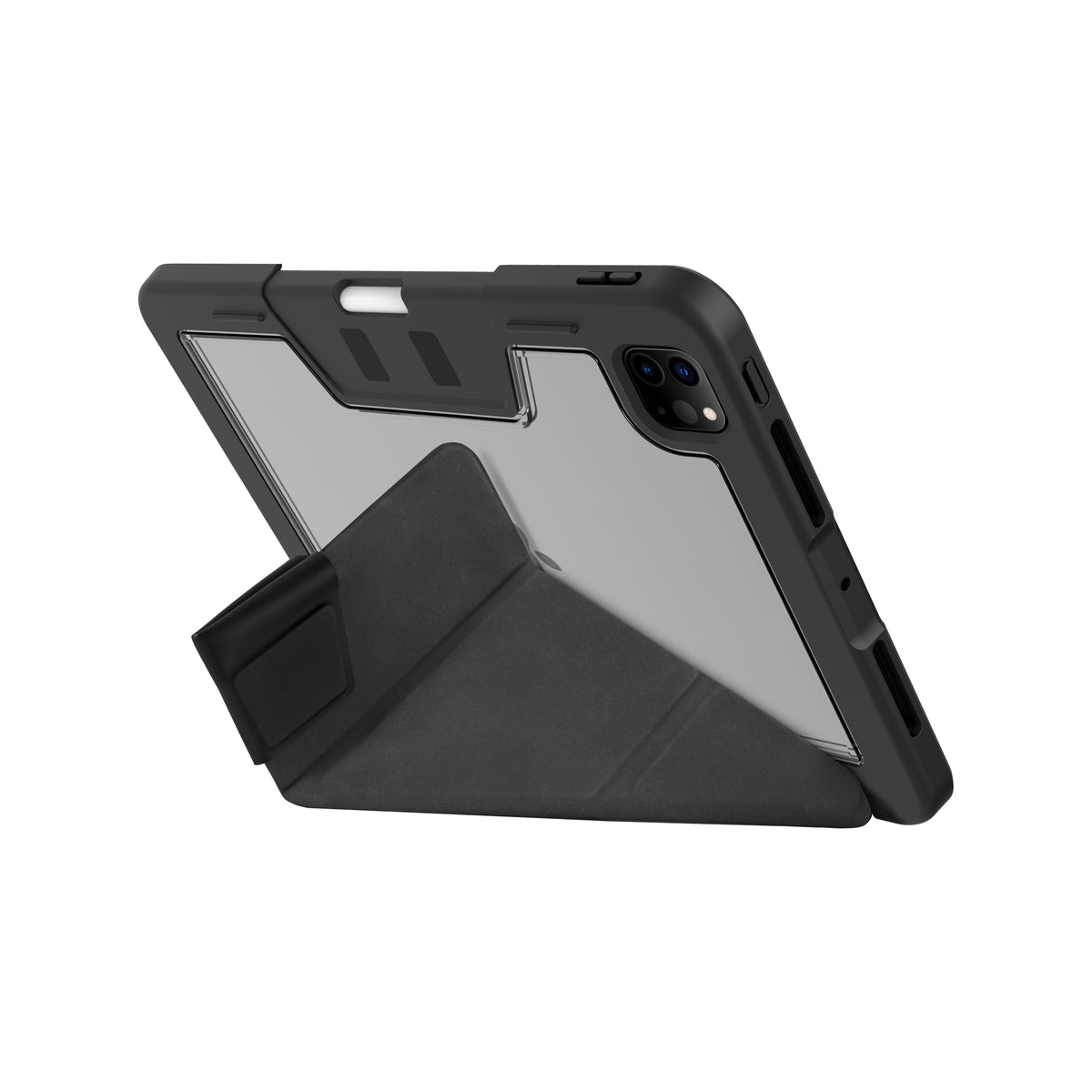 Étui à rabat noir pour iPad Pro 11" M4/M5 - Mayfair Pro