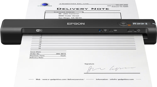 Scanner Epson WorkForce ES-60W A4 Wi-Fi | 600 dpi | 300 pages/jour