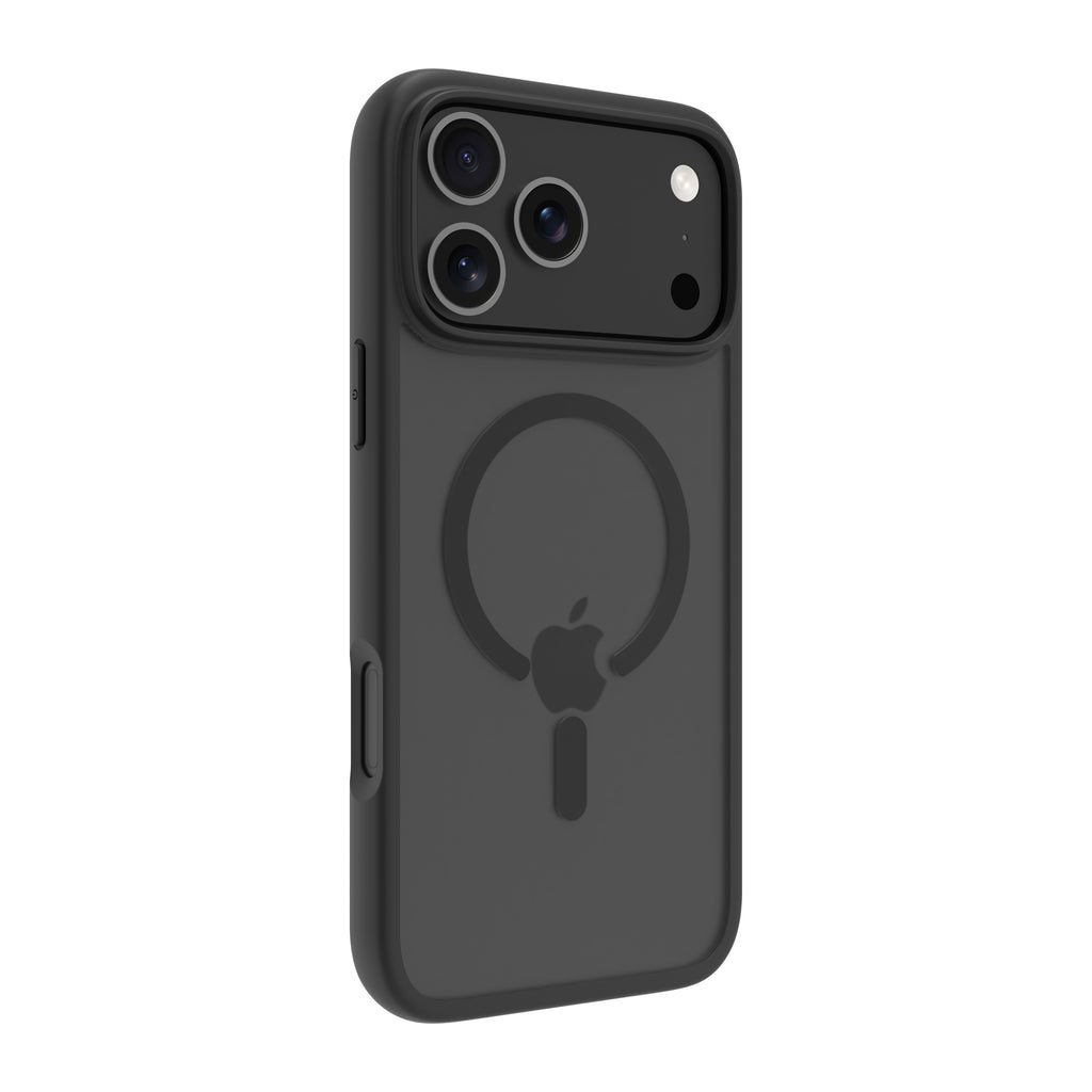 Coque iPhone 17 Pro Max MagSafe DBRAMANTE1928 Noir Transparent