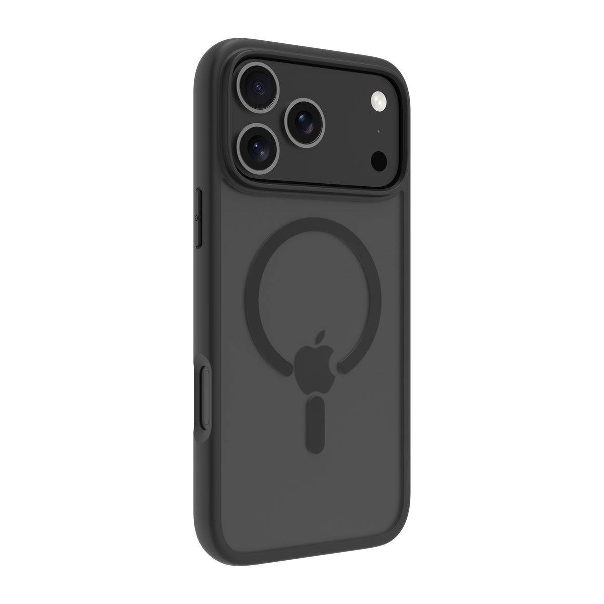 Coque iPhone 17 Pro Max MagSafe DBRAMANTE1928 Noir Transparent