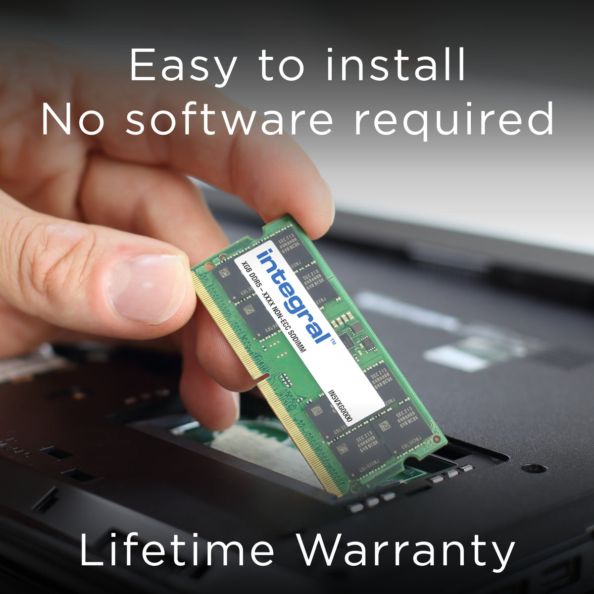 DDR5 8 Go 5600 MHz INTEGRAL SO DIMM 262 broches