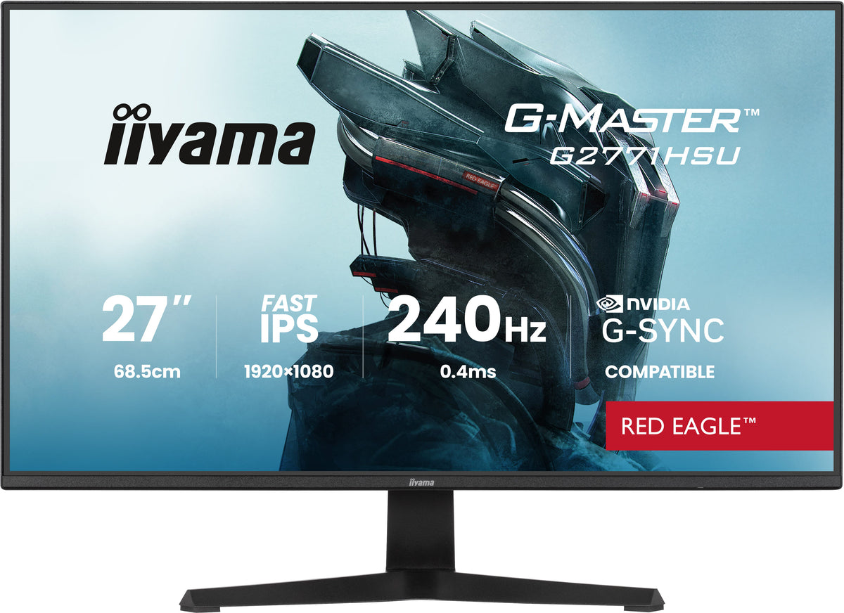 Écran gaming IIYAMA 27" 240Hz Full HD Fast IPS