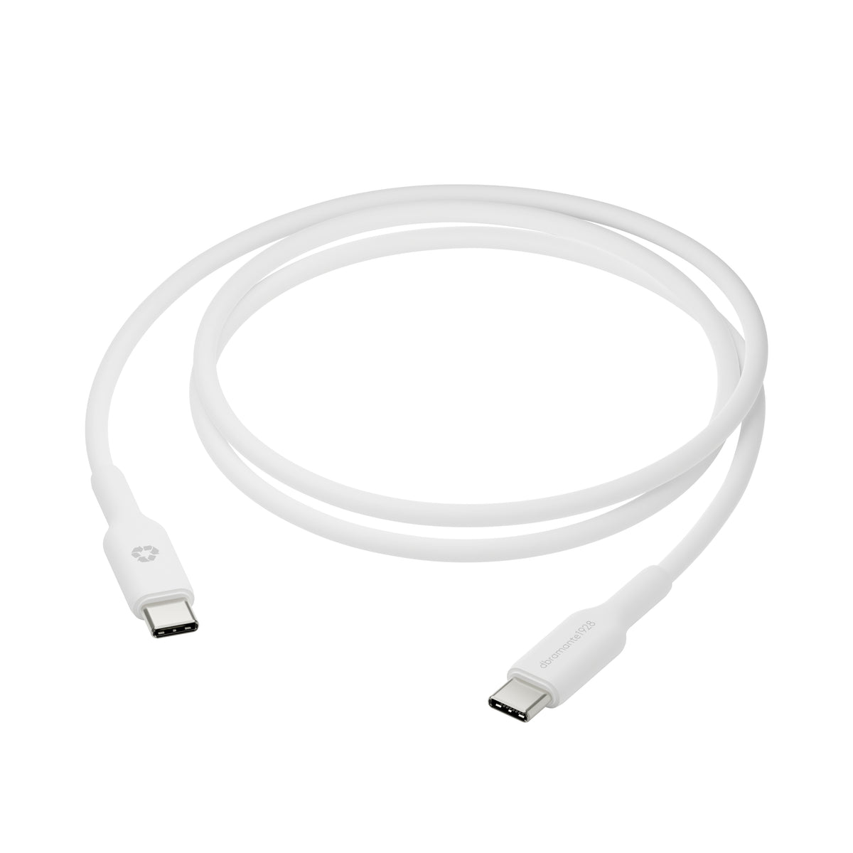 Câble USB-C vers USB-C 1m blanc - DBRAMANTE1928