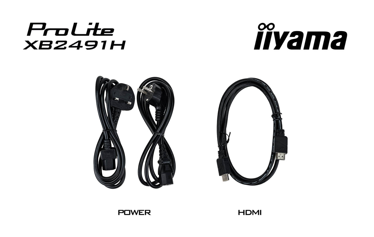 Écran LED IIYAMA 24" Full HD 120Hz IPS - ProLite XB2491H-B1