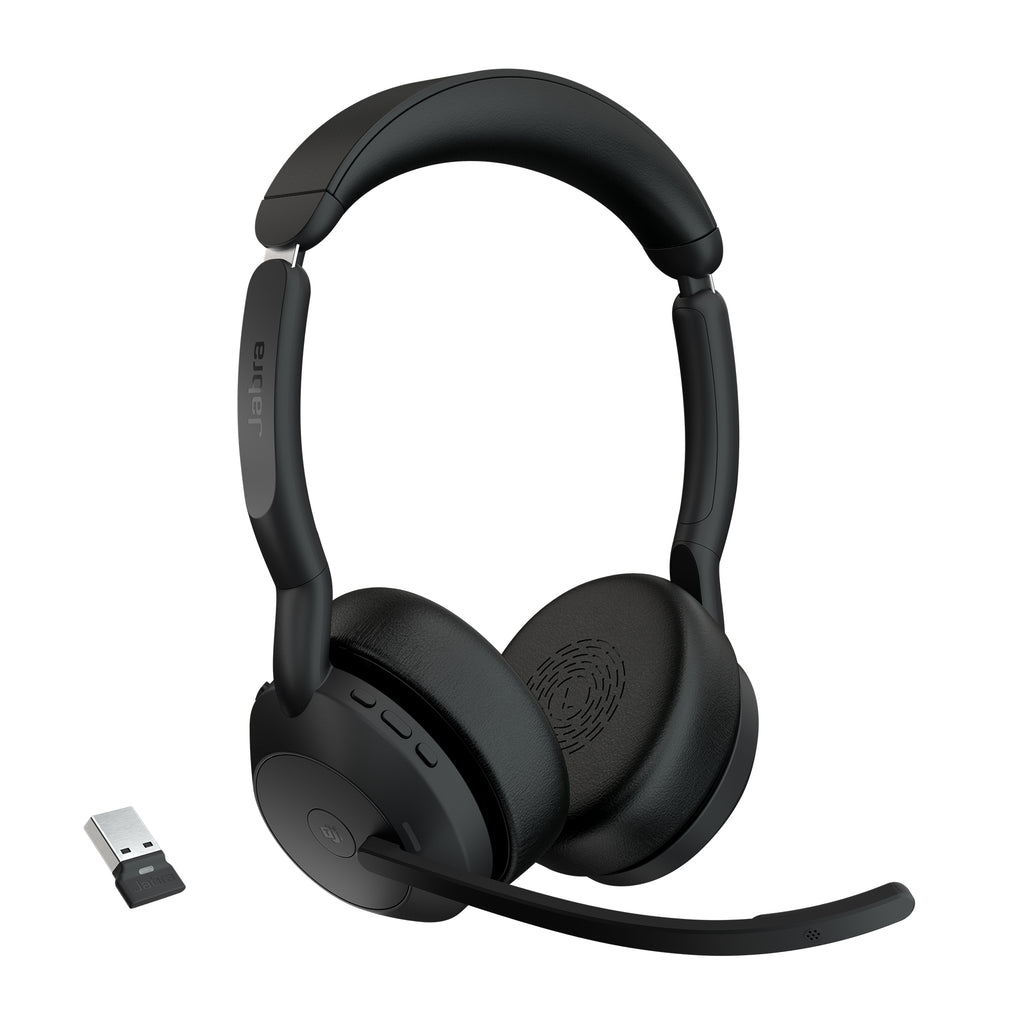 Jabra Evolve2 55 MS – Micro-casque sans fil pro certifié
