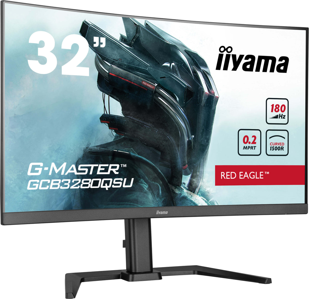 Écran gaming incurvé iiyama 32" WQHD 180Hz - GCB3280QSU-B2