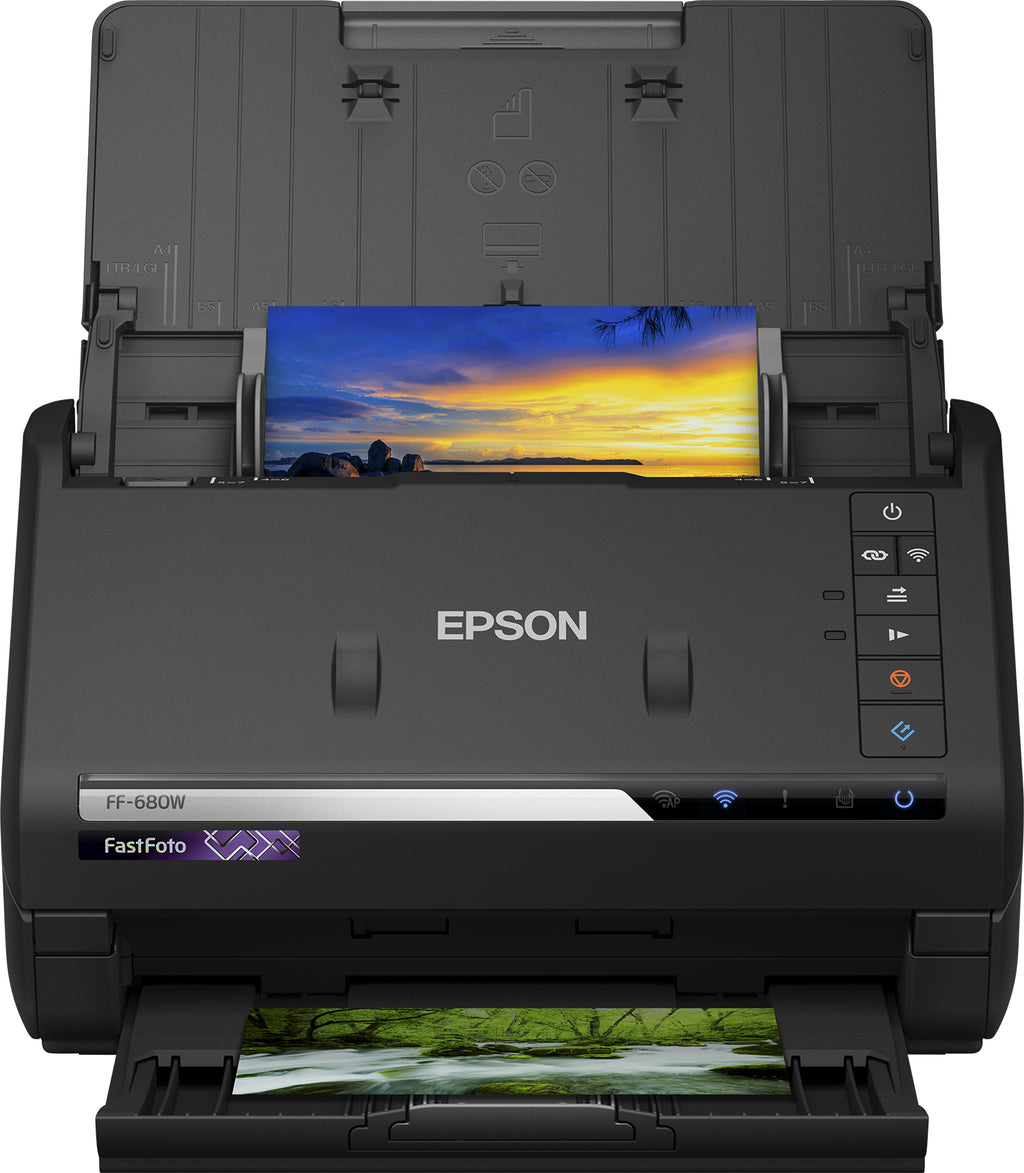Scanner Epson FastFoto FF-680W - 45 ppm - 600 dpi - Wi-Fi