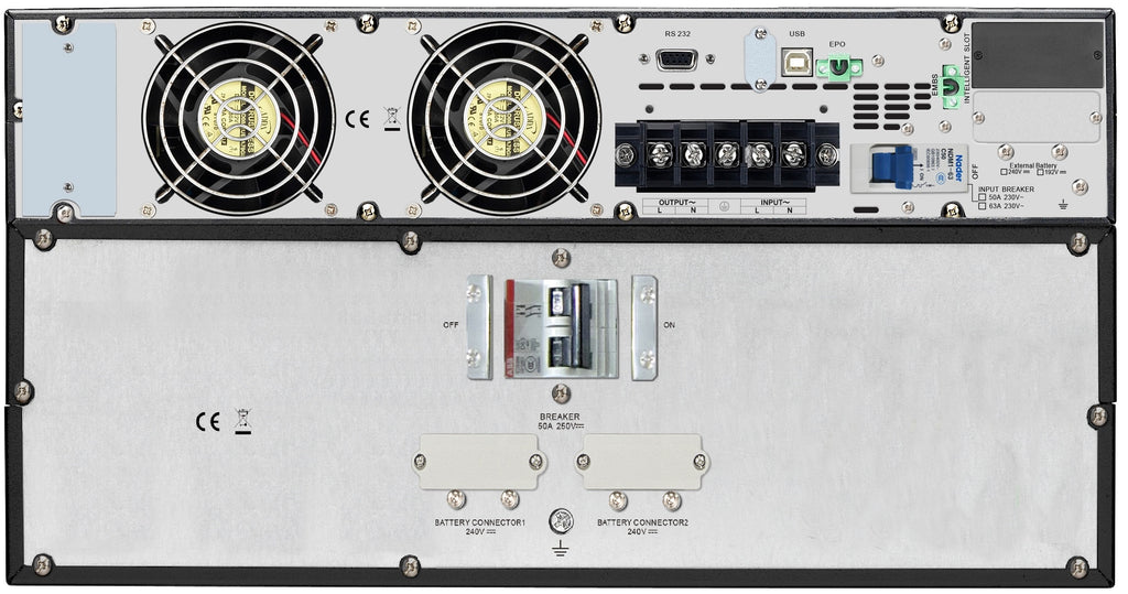 Onduleur APC 6000W rack-montable 2U - SRV6KRILRK