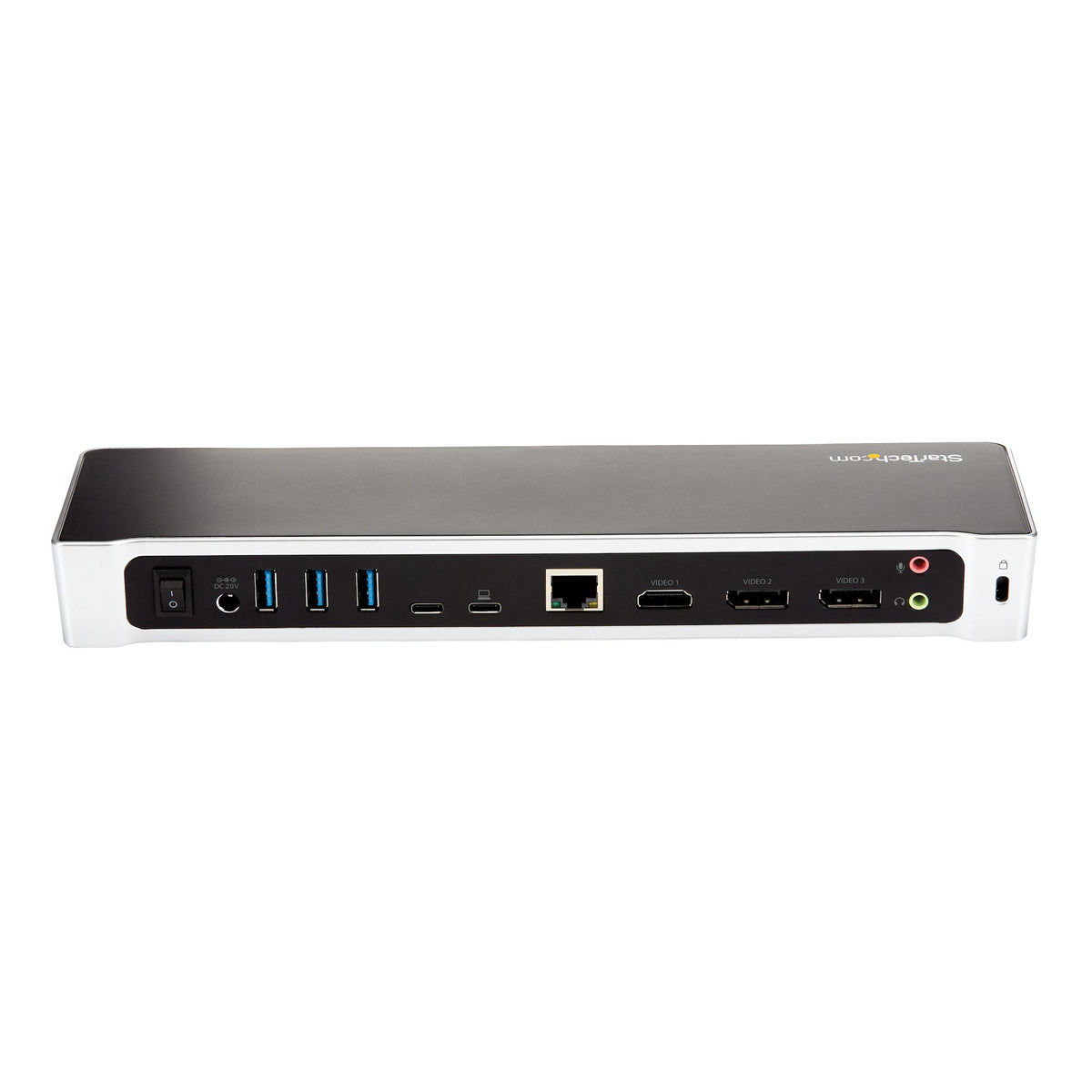 Station d'accueil USB-C StarTech 4K - 100W - 1GbE - TAA