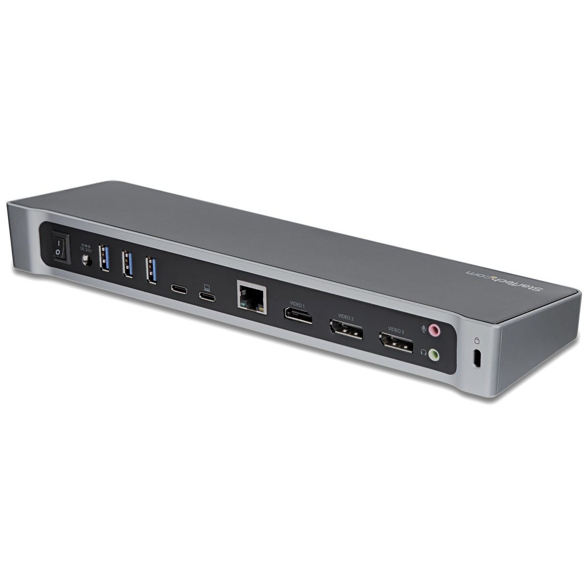 Station d'accueil USB-C StarTech 4K - 100W - 1GbE - TAA