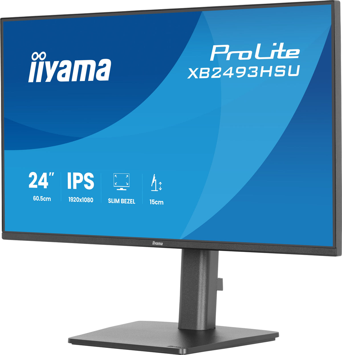 Écran LED IIYAMA 24" Full HD 120Hz IPS - ProLite XB2493HSU-B1
