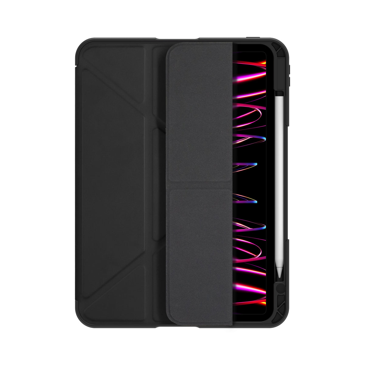 Étui à rabat noir pour iPad Pro 11" M4/M5 - Mayfair Pro