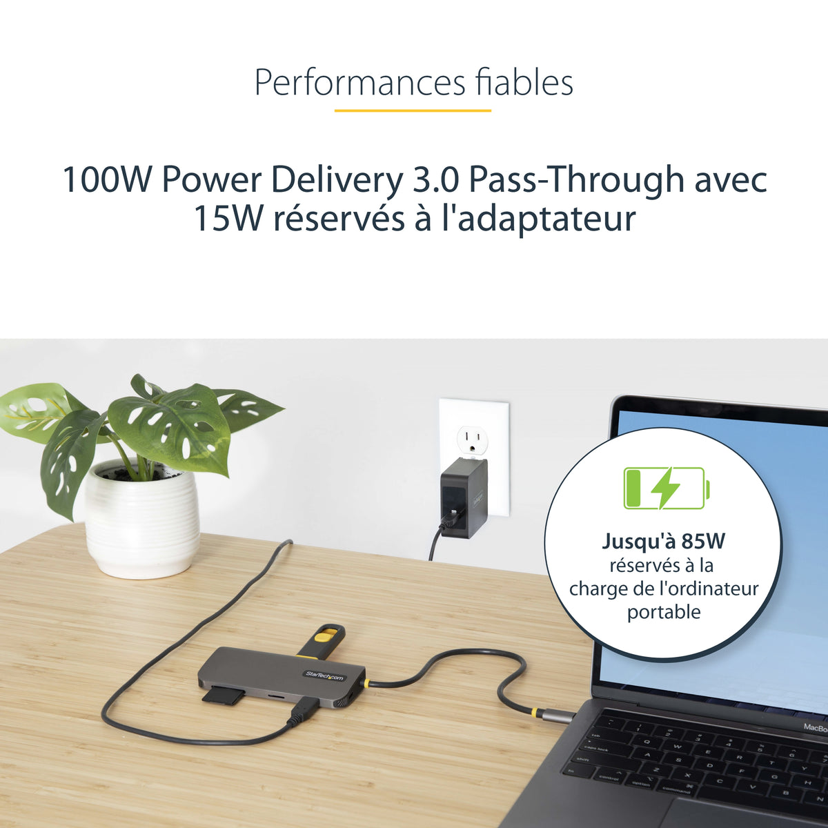 Adaptateur USB-C 4K 60Hz HDMI® StarTech