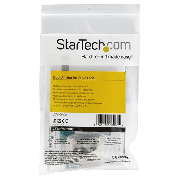 Point d'ancrage antivol StarTech pour moniteur