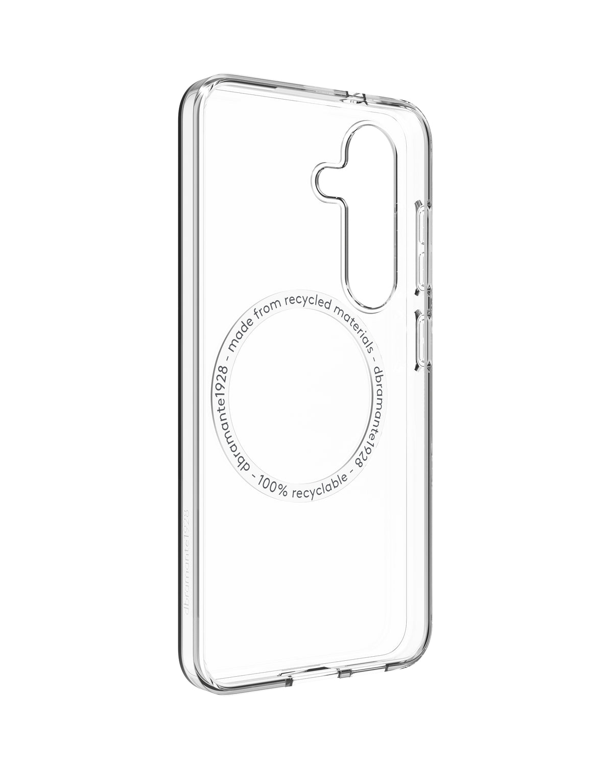 Coque de protection pour téléphone portable - compatibilité avec MagSafe - plastique - clair - pour Samsung Galaxy S25