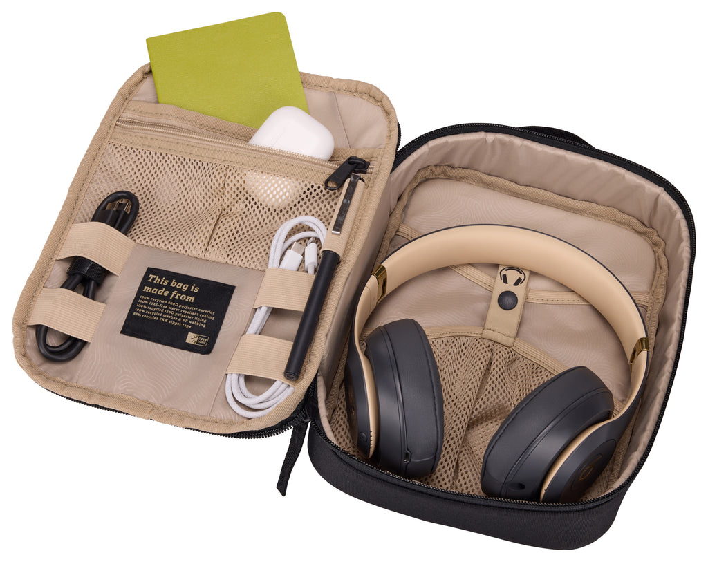 Boîtier accessoires polyester 600D noir - CASE LOGIC
