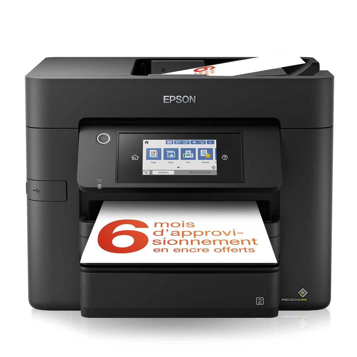 Imprimante Epson WF-4830DTWF - Multifonctions couleur 25 ppm
