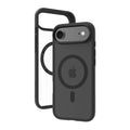 Coque iPhone Air MagSafe - DBRAMANTE1928 - Noir Transparent