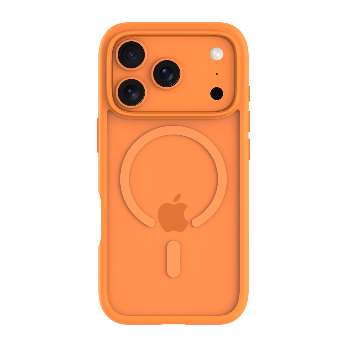 Coque iPhone 17 Pro orange MagSafe - DBRAMANTE1928