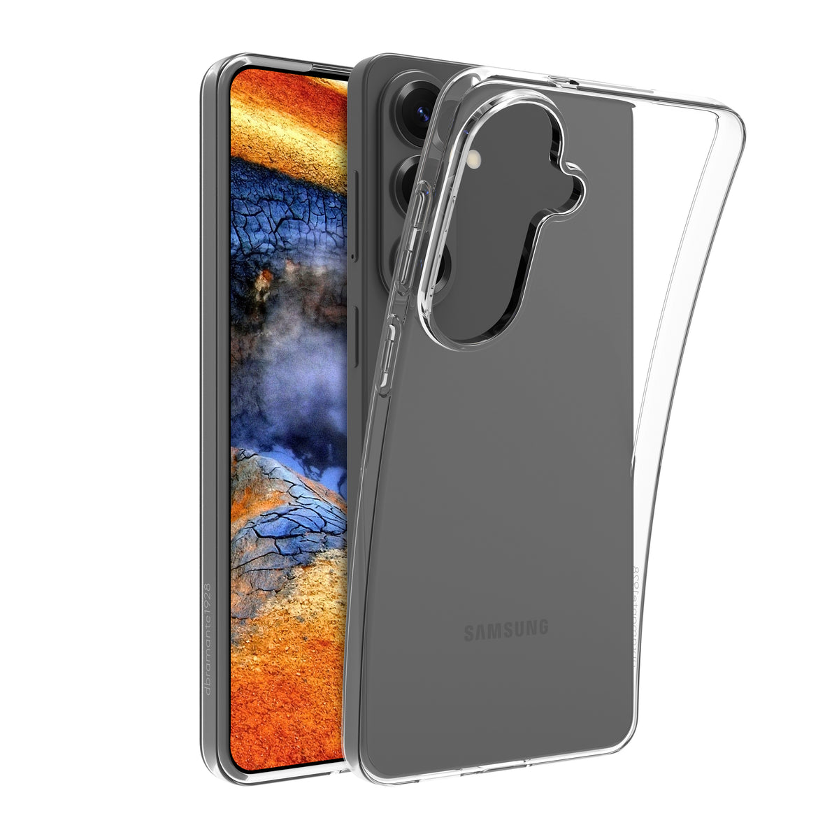 Étui protecteur transparent pour Samsung Galaxy S26+