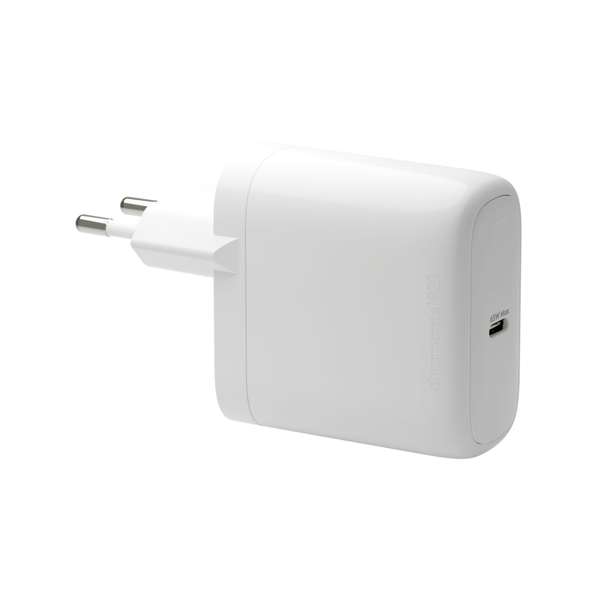 Adaptateur secteur 65W PD USB-C blanc Europe
