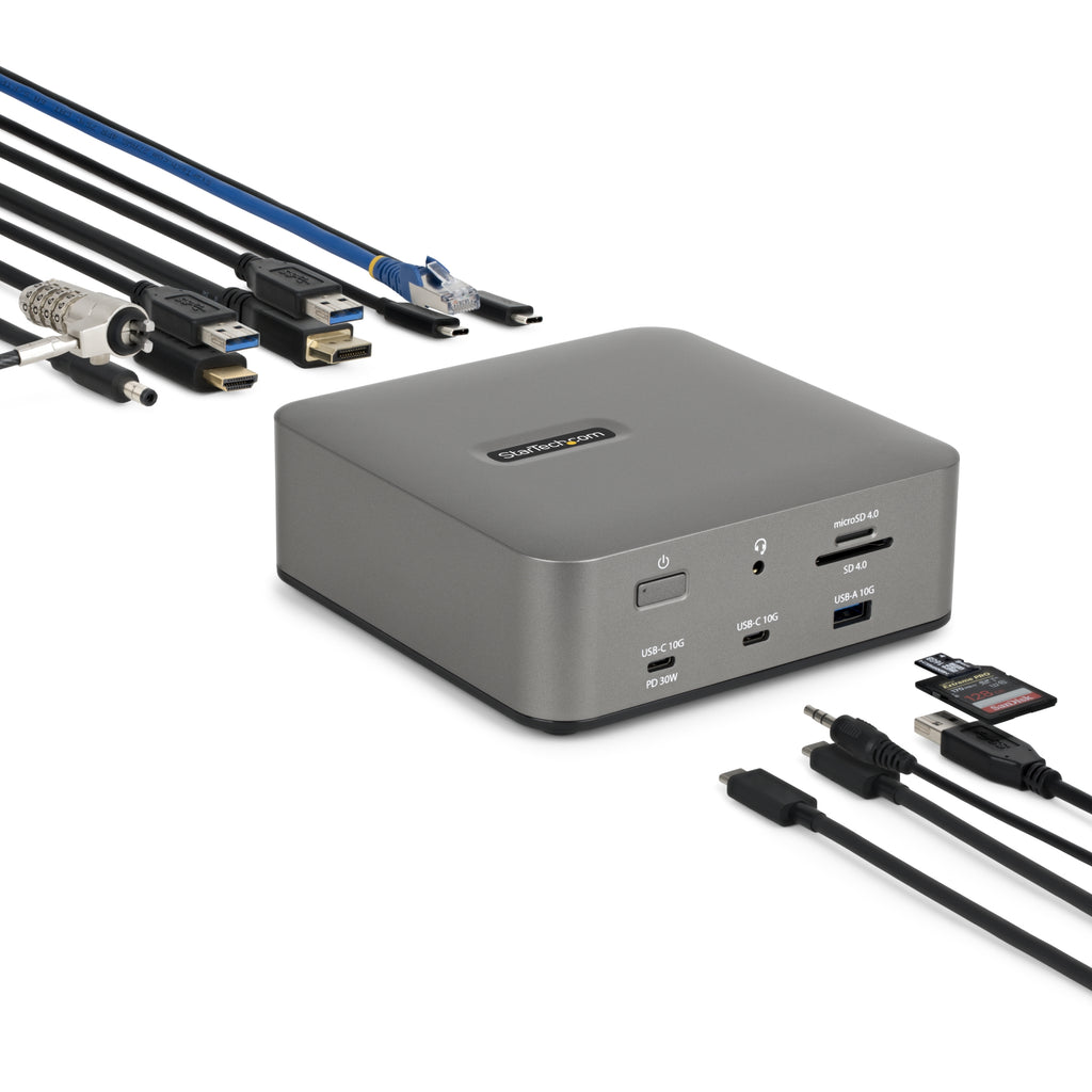 Station d'accueil Thunderbolt 5 USB-C 180W HDMI/DP 1GbE