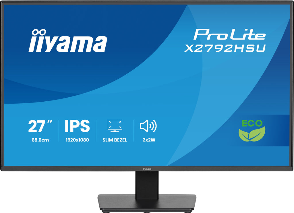 Écran LED IIYAMA 27" Full HD 120Hz IPS - ProLite X2792HSU-B1