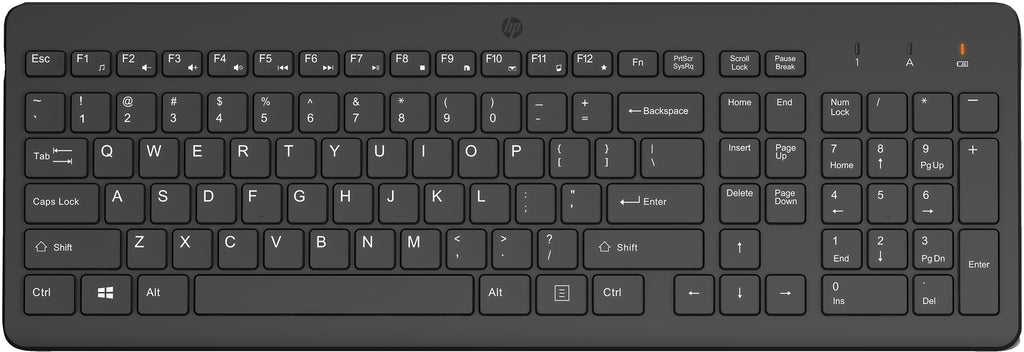 Clavier HP 225 sans fil AZERTY 2.4 GHz noir